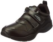 Bata 3516 Manny E 24 Black Casual Shoes for Kids |Perfect for Everyday wear| Walking| Running | Slip-Resistant | All Day Comfortable |Breathable |Lightweight. Size- 12