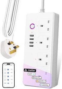 UseeLink Smart Power Strip, Surge Protector, Matter Power Strip, USB Power Socket Smart Extension Cord