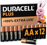 Duracell Plus AA Batteries (12 Pack