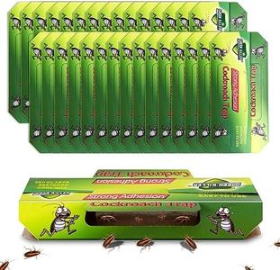 LUNEKUCK 30 Pezzi Trappole per Scarafaggi e Blatte Atossico e Insapore Trappola per Eliminare Scarafaggi Blatte per Casa, Cucina, Soggiorno, Bagno, Camera da Letto, Ufficio, ecc, Proteggi la Famiglia