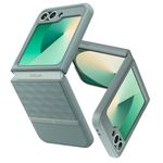 Caseology Parallax for Samsung Galaxy Z Flip 6 Case, [3D Ergonomic Design] Full-Body Protection (2024) - Sage Green