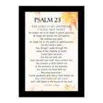 SELIGMANN® The Lord is My Shepherd I Shall Not Want - Psalm 23 Bible Verse Photo Frame, Christian Photo Frame, Home Décor Wall Art