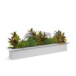 Yorkshire 6FT Window Box - White