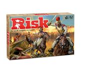 Hasbro Gaming Risk Game, Strategy Board Game; Updated Figures Improved Mission Cards; War Crates; for Children Aged 10 and Up, 2-5 Players, Multicolor