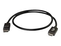 C2G / Cables to Go 54326 DisplayPort Male to HD Male Adapter Cable, Black (6 Feet)