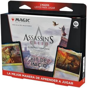 Kit de inicio de Magic: The Gathering - Assassin’s Creed - 2 mazos listos para jugar (Versión en Español)