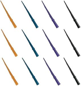 Fun Express Magic Wand for Kids 12 Pack - Wizard Wands Bulk Set for Harry Potter Party Favors & Decorations | Reusable Plastic Witch Wand Toy for Birthday, Halloween & Costume Dress Up Events