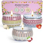 Candles 3 Pack,Scented Candles Gift