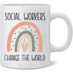 Social Worker Gifts,Social Worker Mug,Social Worker Gifts for Women Social Worker,Social Worker Coffee Mug Gifts for Social Worker Coworker Colleague Employee Coffee Mugs