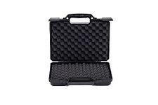 AR BRAND EST. 2021 Hard Pistol Case All-Weather Precision Hard Case Waterproof Ultra Protective Gun Case with Intensive Foam Gun Case