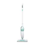 Shark Steam Cleaner [S1000EU] for Tiles and Sealed Hard Floors with Dirt-Grip Microfibre Pads, White and Mint Green