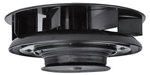 XSmotive 99999903248 Low Profile Rotating Vent for Roof Fan, Black