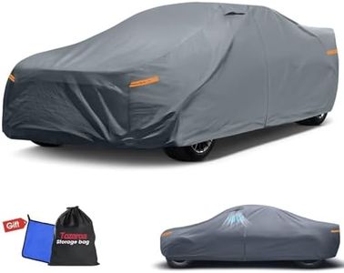 2026 Upgrade Car Cover for Sports Coupe Small Car Waterproof All Weather, Universal Fit Mazda Miata/MX-5, BMW Z3, Honda S2000, Chrysler Crossfire, Saturn Sky, Pontiac Solstice etc.