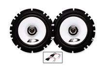 Peugeot 206 Speaker upgrade Front Door Alpine 6.5" 17cm car speaker upgrade 220W