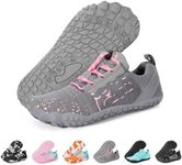 Hike Barefoot Shoes Womens Mens Footwear, Pro Water Shoe Women Men Barefoot Hiking Beach Grounding Shoes for Travel, Wide Toe Box Zero Drop Non-Slip Breathable Lightweight
