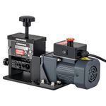 CREWORKS Automatic Wire Stripper Machine, 8 Channel Electric Wire Stripping Machine for 1.5 to 17 mm Copper Wires, Electric Cable Stripper Machine with 5 Blades and All-Copper Motor for Recycling