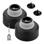 440012803 Solution Tank Cap for Hoover PowerDash Pet, SmartWash&FloorMate Jet Cleaner Machine, Replacement Hoover Carpet Cleaner Cap Compatible with FH50700 FH50702 FH50703I FH50710 Parts(2 pack)