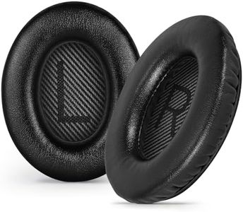 Aurivor Ear Pads Cushions for Bose QC35 QC35-II (QuietComfort 35 / 35II) Headphones, Premium Ear Covers with Soft Protein Leather, Noise Isolation Foam