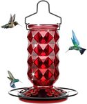 Glass Hummingbird Feeders for Outdo