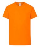 Fruit of the Loom Kids Original T Shirt - 21 Colours / Age 3-15 Y - Orange - 911