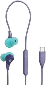 JBL Endurance Run 3 USB-C, FlipHook Technology for Versatile Wearing Style, Never Hurt. Never Fall Out., IP65 dustproof and Water-Resistant, Purple