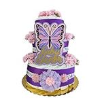 Purple and Pink Butterfly Theme Bab