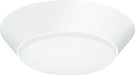 Lithonia Lighting 7-Inch Versi Light LED Flush Mount, White