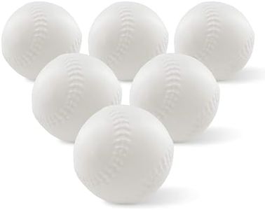 Toddler & Little Kids Replacement T Ball Baseball Balls - Oversized Tballs for Little Tikes TotSports T-Ball Set - 6 Pack