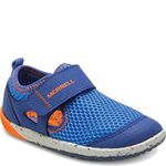 Merrell Unisex-Child Bare Steps H20, Blue/Orange, 6.5 Little Kid