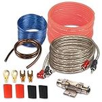 XMSJSIY 6 Gauge Car Audio Wiring Kit Amplifier Installation Wiring Kit with Fuse for Car Truck Stereo Subwoofer and DIY Hobbyist…