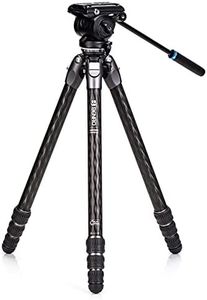 Benro Tortoise Columnless w/Levelling Base #3 Carbon Fibre TTOR34CLV+S4pro 4 sections