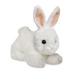 AURORA, 73901, Mini Flopsie Bunny, Soft Toy, White