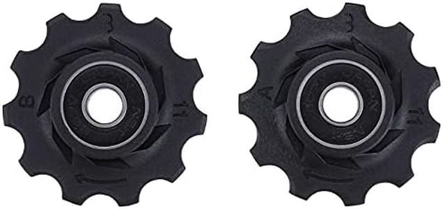 BBB Cycling, 2X 11-T Derailleur RollerBoys Rear Wheel Pulleys for Urban and Road Bikes, 9-10- and 11-Speed Campagnolo Shimano and SRAM BDP-02