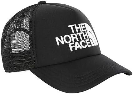 THE NORTH FACE Unisex Adult's Logo Trucker Hat, TNF Black/TNF White, One Size