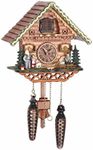 Trenkle Quartz Cuckoo Clock Swiss House with Music TU 489 QM