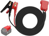 Zltoolpart Jumper Cables for Milwaukee M18 Batteries, 8 Gauge 6 Ft Car Battery Jump Starter, Heavy Duty Automotive Booster Cables for Jump Starting Dead or Weak Batteries (Battery not Included)