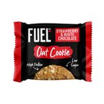 FUEL10K High Protein Breakfast Oat Cookie, Strawberry and White Chocolate, 50g