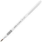PANA 3D Kolinsky Acrylic Nail Art Sculpture Brush with Silver Metal Non-Slip Grip Handle for Manicures 3D Nail Art Flower Designs (Size #5, 1 Piece)