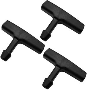 RayTour Replacement Recoil Starter Pull Handle fits for Husqvarna STIHL Craftsman Poulan Gasoline Engine - 3 Pack Starter Handle for Chainsaws Lawn Mowers Trimmers Generators