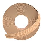 GSCIT Club Red Oak Edge Banding, 3/4 inch x 50ft roll of Veneer Edge Banding Pre-glued Flexible, Wood Tape Banding for Cabinet Repair Furniture