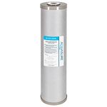 Aquasure Fortitude V2 Series | Sediment/Carbon/Zinc Bacteria Inhibiting Triple Purpose Replacement Filter - Large