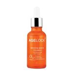 O3+ Agelock Vitamin C Booster Serum Facial Antioxidant for Sun Damage Repair & Even Skin Tone Enriched with Orange Peel, 30gm