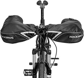 ROCKBROS Bike Mittens Handlebar Mittens Winter Fat Cold Weather Gloves Mountain Commuter Pogies