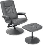 Giantex Swivel Recliner & Ottoman S