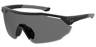 Under Armour Men's Ua Force 2 Wrap Sunglasses, Matte Black, 99mm, 1mm