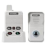 AGJ Wireless Doorbell White, Full D