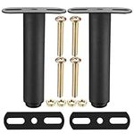 Bed Legs, 2 Pcs Bed Support Legs, Adjustable Legs for Bed Support Feet, Furniture Support Legs, Heavy Duty Bed Center Frame Slat Support Legs for Cabinet Sofa Bed Frame Replacement Parts 7 -11"