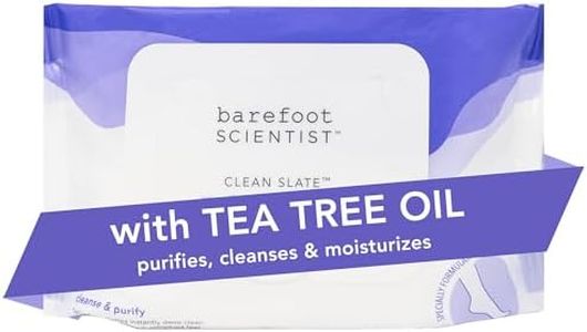 Barefoot Scientist Clean Slate Textured Cleansing Towelettes for Fresh Clean Feet