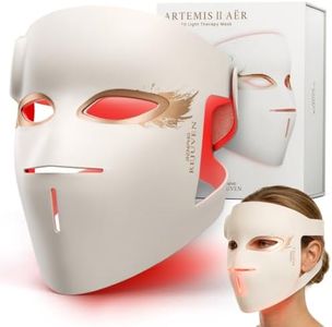 RENPHO Rejuven Artemis II Aër Red Light Therapy Mask for Face, 5 Modes | 280 LEDs, Clinically Tested & FDA-Cleared Wireless Skincare Device for Wrinkle & Acne, Contour-Fit, Birthday Gifts for Women