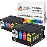 Cartridge Planet 8 Pack (2BK,2C,2M,2Y) Compatible Ink for Canon PGI-1600XL PGI1600XL for Canon MB2060 MB2160 MB2360 MB2760